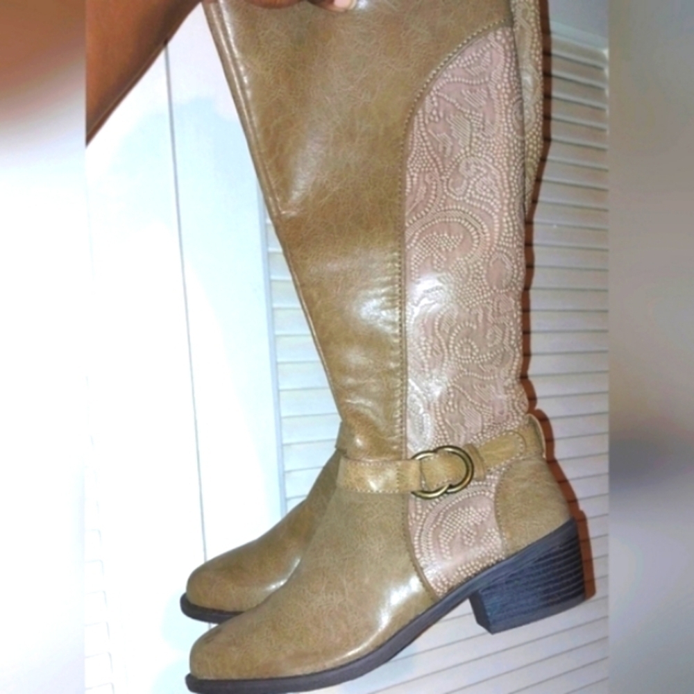 Western Knee Boots - Size 8.5